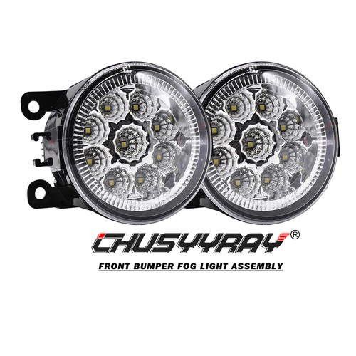 Pair front bumper fog - front,
