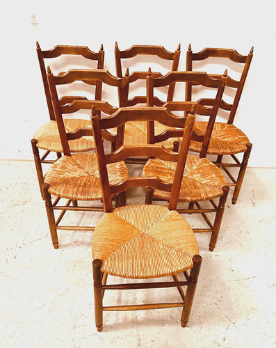 Suite six chaises - suite, de