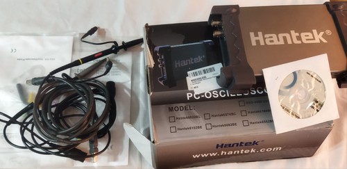 Oscilloscope hantek 6022be - pc,
