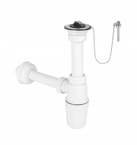 Siphon lavabo plastique - lavabo, en