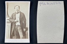 Disderi, Paris, General Gustave Olivier Lannes de Montebello Vintage albumen pri