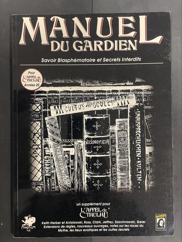 Appel cthulhu 1ère - de,