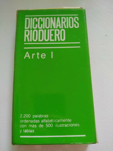 Dictionnaires rioduero art - rioduero, i