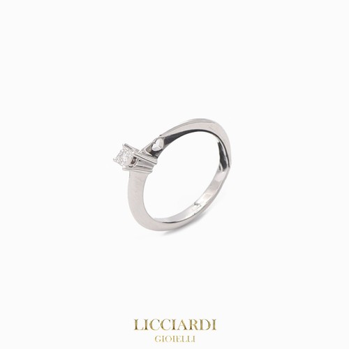 Bague solitaire femme - , or