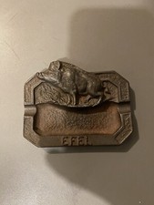 Cendrier fonte SANGLIER relief EFEL vintage cynégétique chasse gibier chasseur