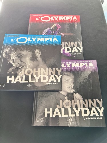 Lot livres johnny - livres, cd