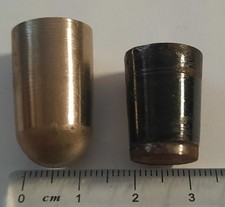 2 ferules pour canne de collection bimétal