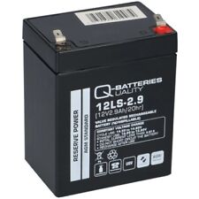 Q-Batteries 12LS-2.9 Batterie au plomb 12V 2,9Ah / AGM VRLA