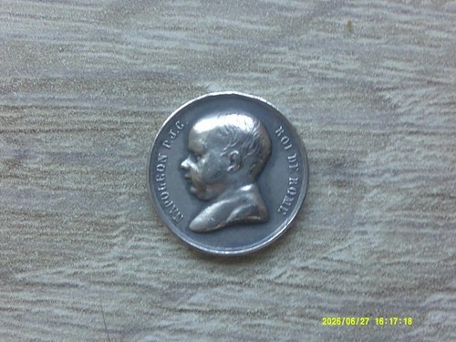 Superbe médaille argent - superbe,