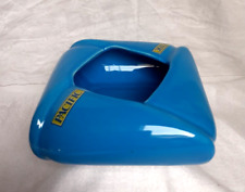 Gros cendrier publicitaire vintage Ricard Pacific rare en céramique bleue