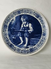 Plat delft blauw enfant