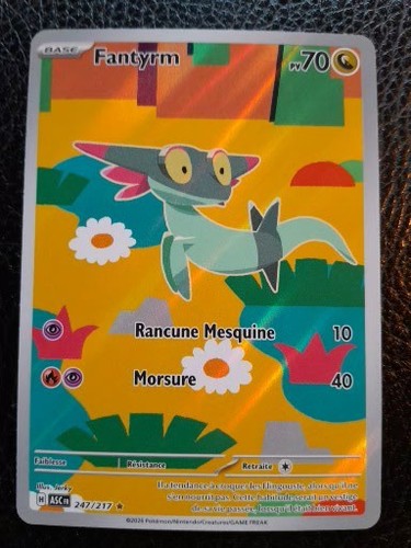 Carte pokemon fantyrm - carte,