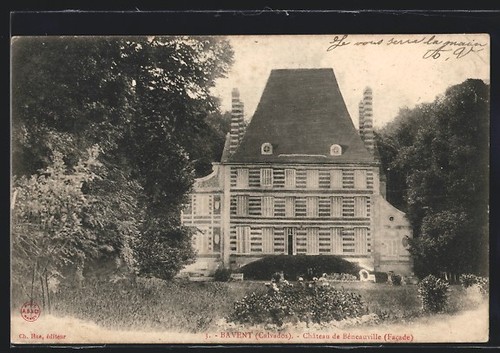Cpa bavent chateau de - cpa,