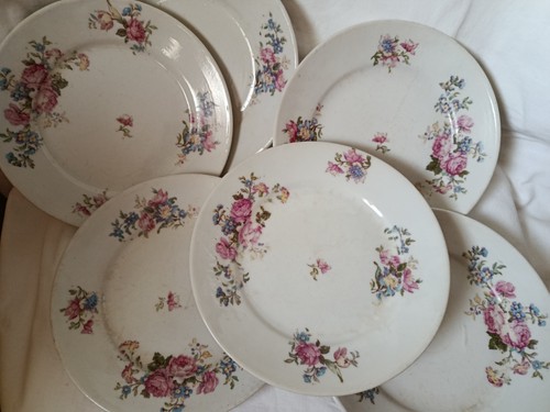 Lot assiettes anciennes - de,