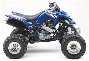 Quad yamaha yfz 450 bleu - quad,