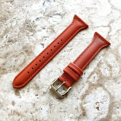 Orange slim élégant cuir - slim,