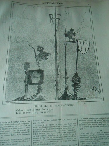 Caricature 1872 girouettes - caricature,