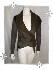 C - Haut Cache Coeur Fantaisie Multi Matières  Kaki MY♥SE Taille L