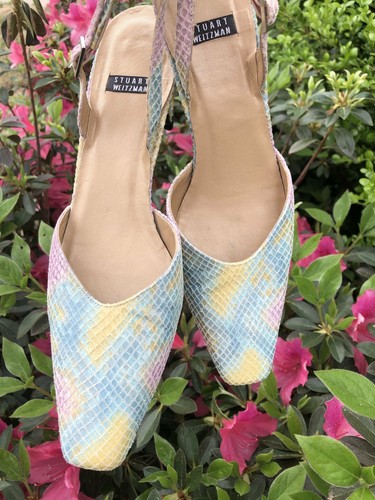 Stuart weitzman pastel snake - stuart,