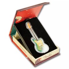 2024 Soloman Islands Pamp 1 oz Silver Fender® Jazzmaster Proof Colorized Coin