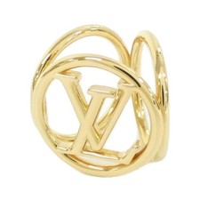 Authentic LOUIS VUITTON Bijoux Foulard Louise M64289 Scarf Ring  #246-000-437...