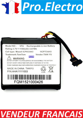 Original battery gps - battery, tomtom