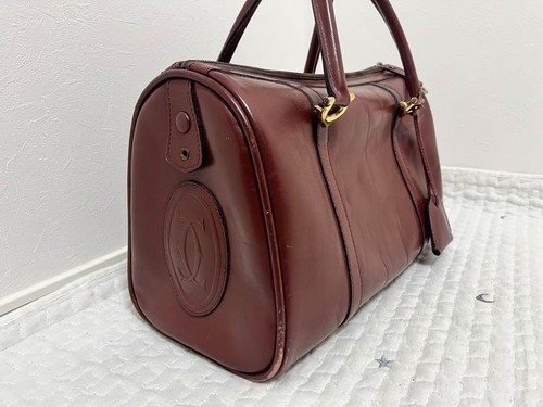 Sac main cartier cuir - à,