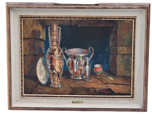 Huile sur toile luciano - sur,