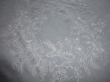NAPPE RONDE ANCIENNE VOILE