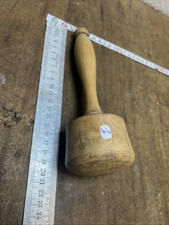 Antique kitchen tool folk art pestle mash press / old tool, ref N.1