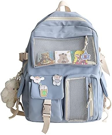 Sac dos kawaii bleu fille - kawaii,