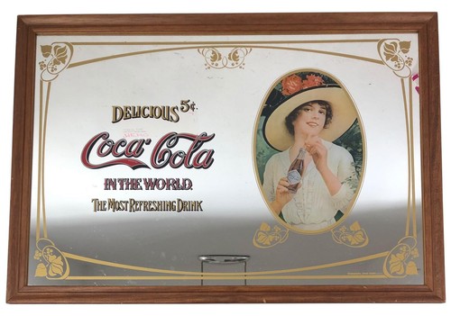 Miroir publicitaire coca - miroir,