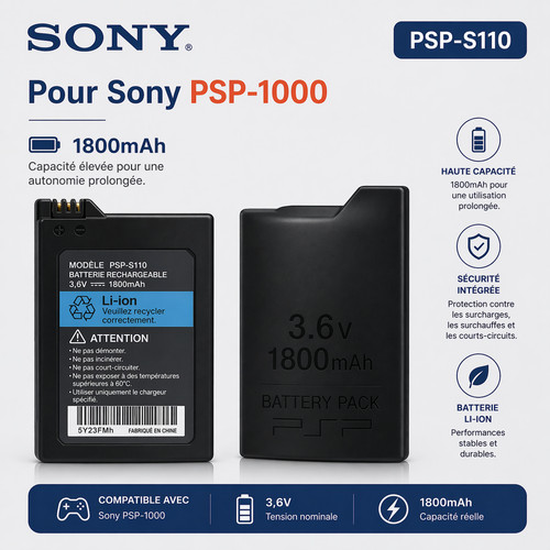 Original 1800mah rechargeable - original,
