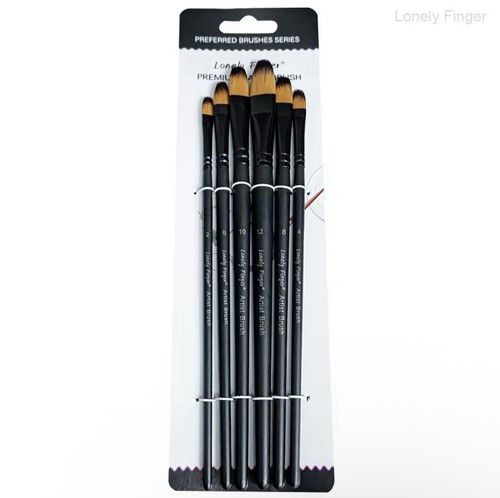 6pcs pinceaux peinture - 6pcs,