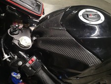 ECOPE DE RESERVOIR SUZUKI GSXR 1000 2009 2010 2011 2012 2013 2014 2015 CARBONE