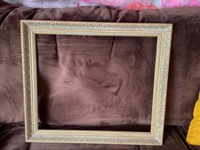 cadre ancien en bois début XXe pour toile 55,5x46cm
