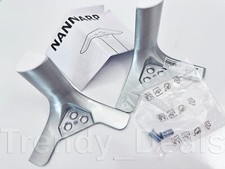 2-PACK - Ikea NANNARP Leg Feet for BESTA, Aluminum 502.935.95 - NEW