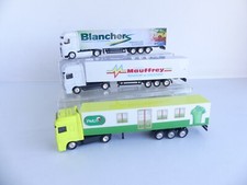 1:87 / 3 TRUCKS + CUSTOM TRAILERS BLANCHER / MAUFFREY / PMU