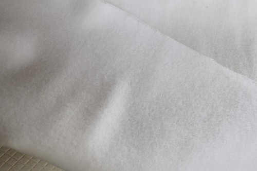 Coupon 117 tissu blanc - coupon,