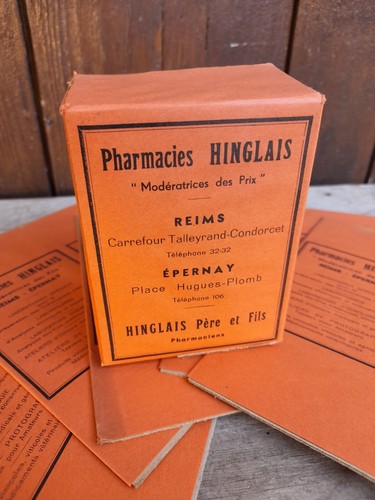 Lot boites carton ancien - lot, 5