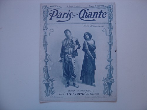 1903 paris qui chante - qui, revue