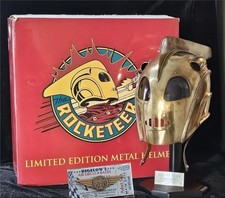 2005 Master Replicas The Rocketeer Limited Edition Brass Helmet 1:1 Scale. 
