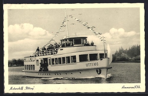 Bateau moteur utting - à,