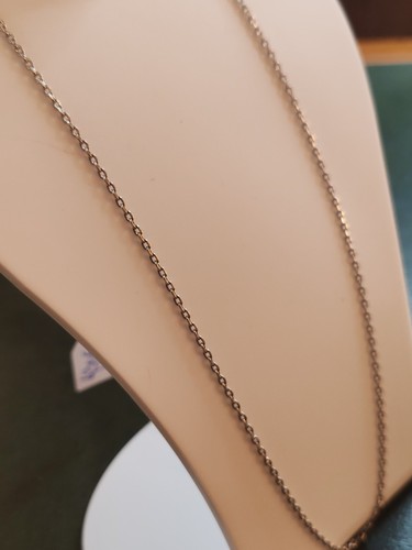 Chaîne gris 18 carats - or,