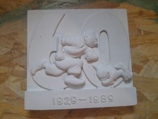 Carreau de Platre Tintin 60 ans 1929-1989
