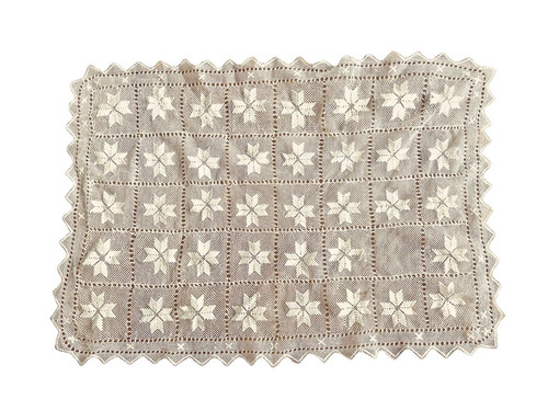 Ancien napperon rectangle - ancien,