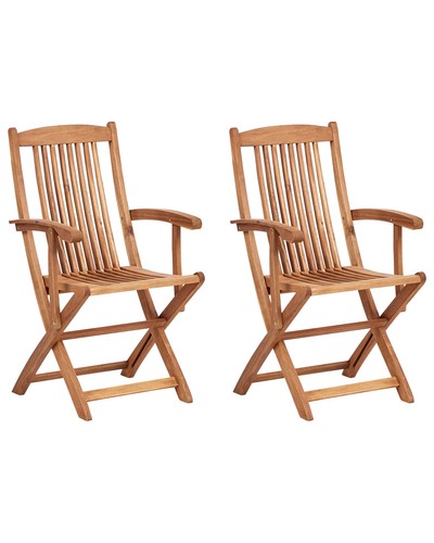 Lot chaises jardin - 2, de