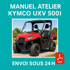 Manuel Atelier Kymco UXV 500i