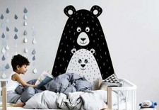 Cute Bears Wall Decal, Bear