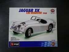 BURAGO, 1:24, METAL KIT, JAGUAR XK120 ROADSTER (1948) cod 5502 